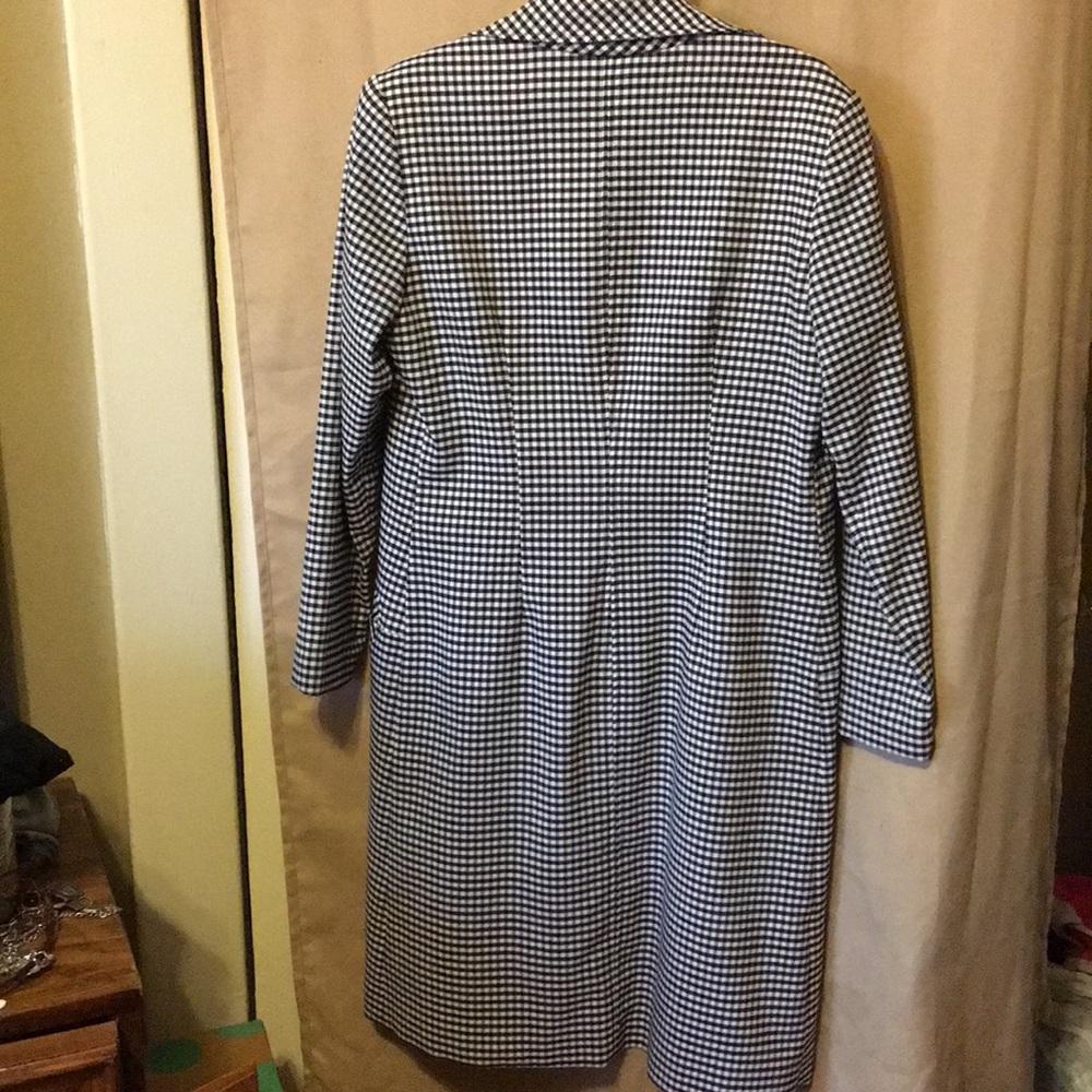 🎉 HP Statement Style 🎉.   gingham longline blazer - Picture 7 of 7